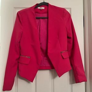 Fuchsia blazer